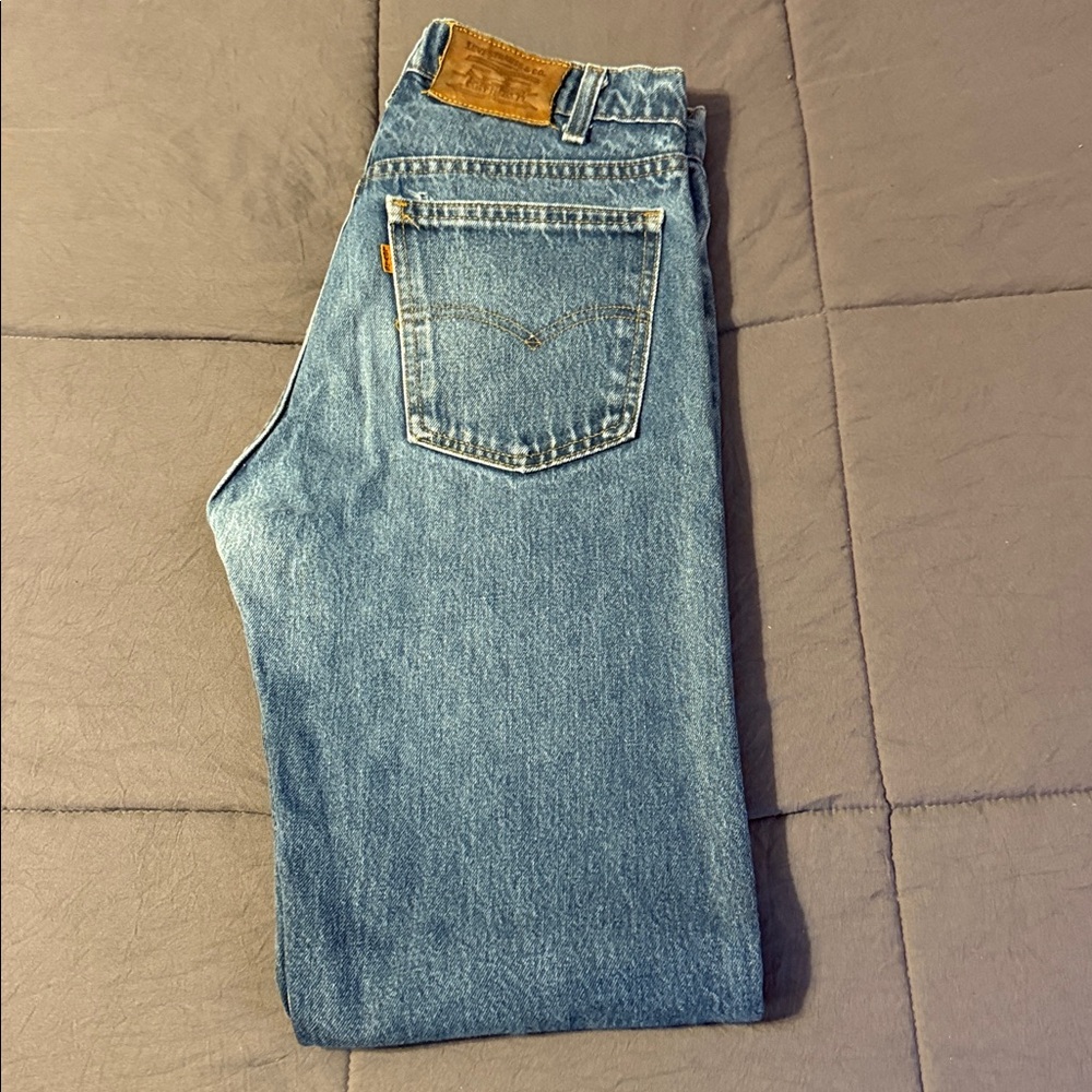Levi’s vintage orange tab jeans - Picture 4 of 7